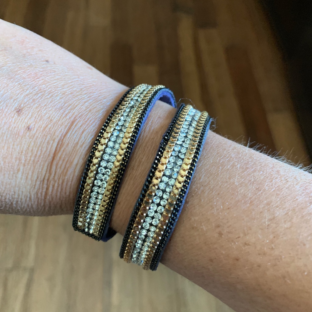 Gold & Silver Adjustable Bracelet